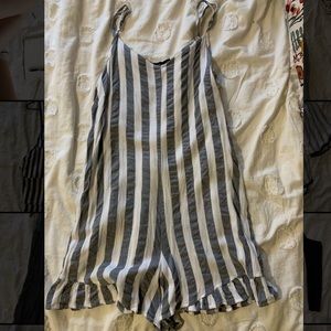striped romper